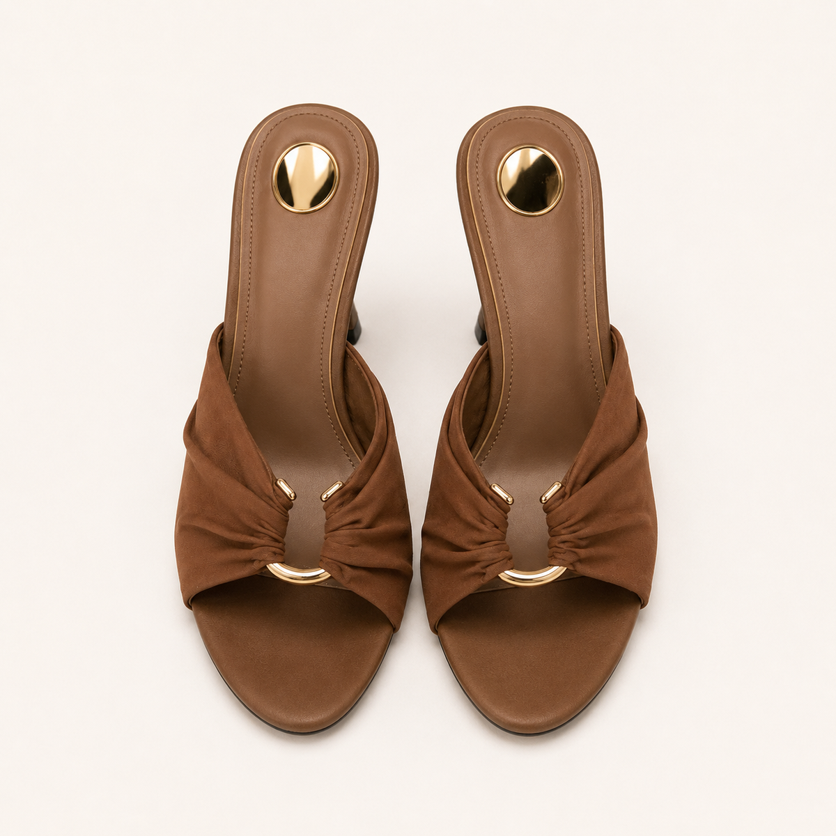 Open-toe high heel sandals for summer and evening wear